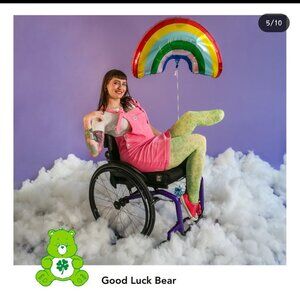 Snag Tights - Good Luck Bear (E)